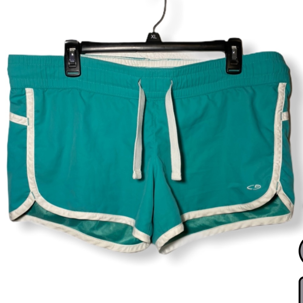 Champion Teal Sports Shorts Size Small